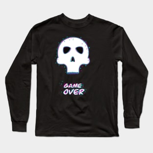 Skeleton face Long Sleeve T-Shirt